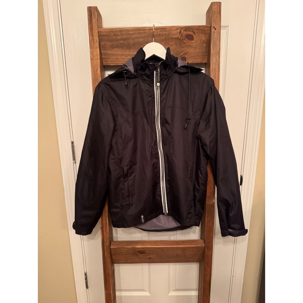 Volvo Official Merchandise Black Hooded Jacket Men's XS‎ Designed in Sweden